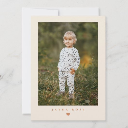 Invitation Boho Rainbow Un Premier Anniversaire (Dos)