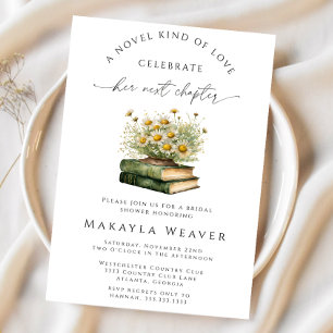 Invitation Boho romantique Chapitre suivant Floral Fête des m