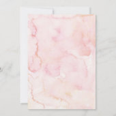 Invitation Boho Rose Arch Daisy Afro Africain Premier anniver (Dos)