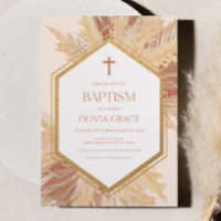 Boho rose Bohème Bohème Floral Frame Baptême