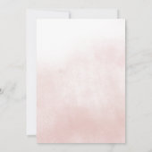 Invitation Boho Rustique Pampas Terre Cuite Sweet 16 (Dos)