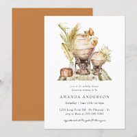 Boho Safari Baby shower africain de garçons non se
