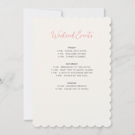 Invitation Boho séché Rustique Floral Automne Bachelorette Pa (Dos)