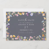 Invitation Boho Spring Jardin botanique Fleur sauvage (Devant)
