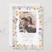 Invitation Boho Spring Jardin botanique Fleur sauvage (Devant)