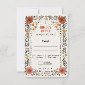 Invitation Boho Style de Presse à Caractères Squelette Tarot  (Devant)
