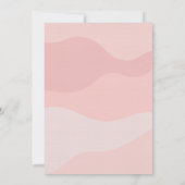 Invitation Boho Sunshine Voici Le Soleil Anniversaire Fête (Dos)