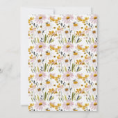 Invitation Boho Sweet as Can Bee Baby Shower (Dos)