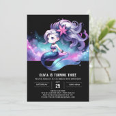 Invitation Boho Sweet Mermaid (Debout devant)