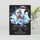 Invitation Boho Sweet Pirate Anniversaire (Debout devant)