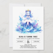 Invitation Boho Sweet Princesse Anniversaire (Devant)