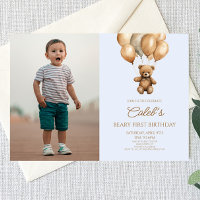 Boho Teddy Bear Beary Premier anniversaire fête
