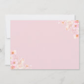 Invitation Boho Teddy Bear Girl Pink Bearly Wait Baby Shower (Dos)