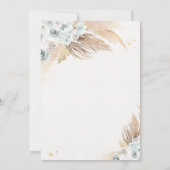 Invitation Boho Teddy Bear Sage Green Bearly Wait Baby shower (Dos)