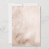 Invitation Boho Teracotta Citrouilles et Prosecco Enterrement (Dos)