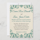 Invitation Boho Terracotta Plumes beiges (Devant)