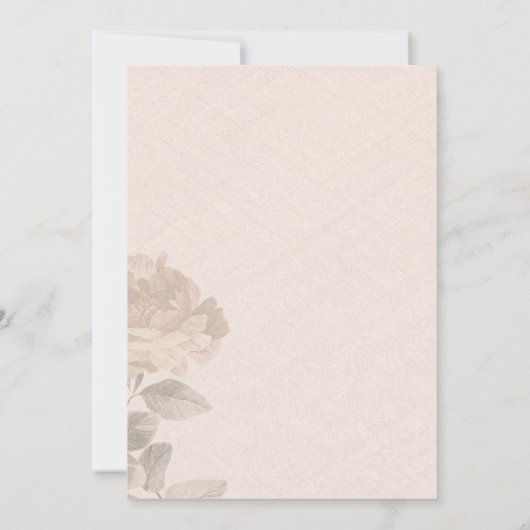 Invitation Boho Terracotta Rose Sage Greenery Wedding | (Dos)