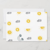 Invitation Boho terracotta Twins premier voyage premier anniv (Dos)