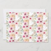 Invitation Boho Tribal Baby Girl Shower Dream Catcher (Dos)