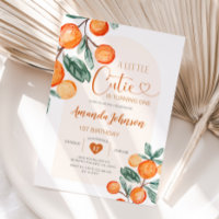 Boho Un petit mignon tourne Un Anniversaire Orange