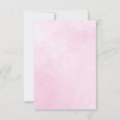 Invitation Boho Un petit papillon est en chemin Baby shower (Dos)