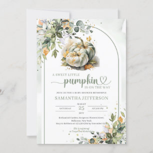 Invitation Boho verdure feuillage feuille jumeaux vert citrou