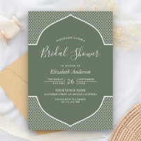 Boho Vert Sauge Ethnique Indien Mariage Arch Fête
