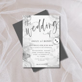 Invitation Boho Vintage Garden & Butfly Mariage