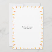 Invitation Boho Voici le Fils Baby Boy Shower (Dos)