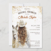 Invitation Boho Western Bride Wild West Country Cowgirl (Devant)