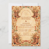 Invitation Boho Western Garden Wedding (Devant)