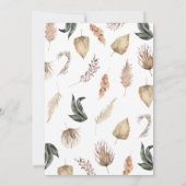 Invitation Boho Wild One Baby shower (Dos)