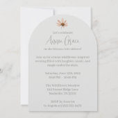 Invitation Boho Wildflower (Dos)