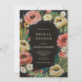 Invitation  Boho Wildflower Bridal Shower (Devant)