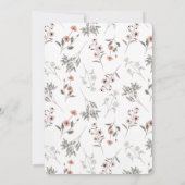 Invitation Boho Wildflower Bridal Shower (Dos)
