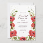 Invitation  Boho Wildflower Bridal Shower (Devant)