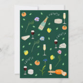 Invitation Boho Wine and Cheese (Dos)