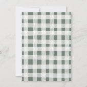 Invitation Boho Woodland Camper Premier anniversaire (Dos)