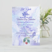 Invitation Boire à manger et aimer Célébration de la Saint-Va (Debout devant)