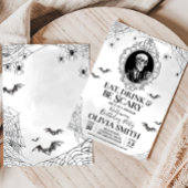 Invitation Boire à manger et effrayer Gothique Halloween fête
