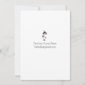 Invitation Boire des sorcières (Dos)