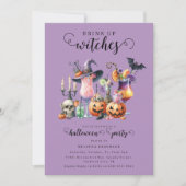Invitation Boire Des Sorcières Cocktails (Devant)