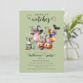 Invitation Boire Des Sorcières Cocktails (Debout devant)