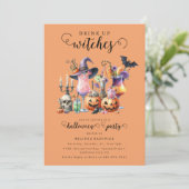 Invitation Boire Des Sorcières Cocktails (Debout devant)