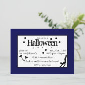 Invitation Boire des sorcières Halloween (Debout devant)