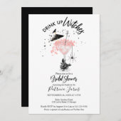 Invitation Boire des sorcières Halloween Fête des mariées Inv (Devant / Derrière)