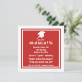 Invitation BOIRE DU CAFÉ JETER DU THÉ DANS LE PORT Partie (Debout devant)