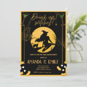 Invitation Boire, Sorcières Filles Soirée Halloween (Debout devant)