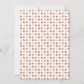 Invitation Bois Animaux Baby shower / fête d'anniversaire (Dos)