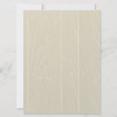 Invitation Bois Bâtiment Fun Anniversaire (Dos)